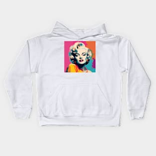 Marilyn Pop Art 2 Kids Hoodie